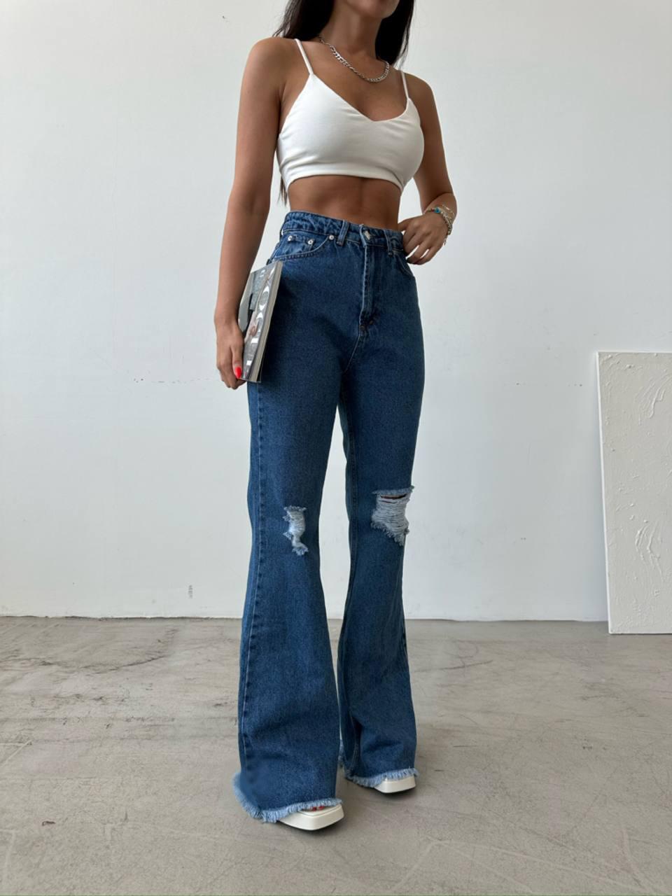 Zira Flare Jeans - MD Fashionwear
