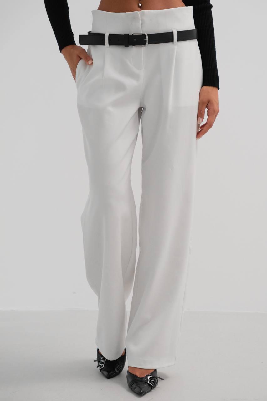 Miller Trouser / Belted high waist - MD Fashionwear