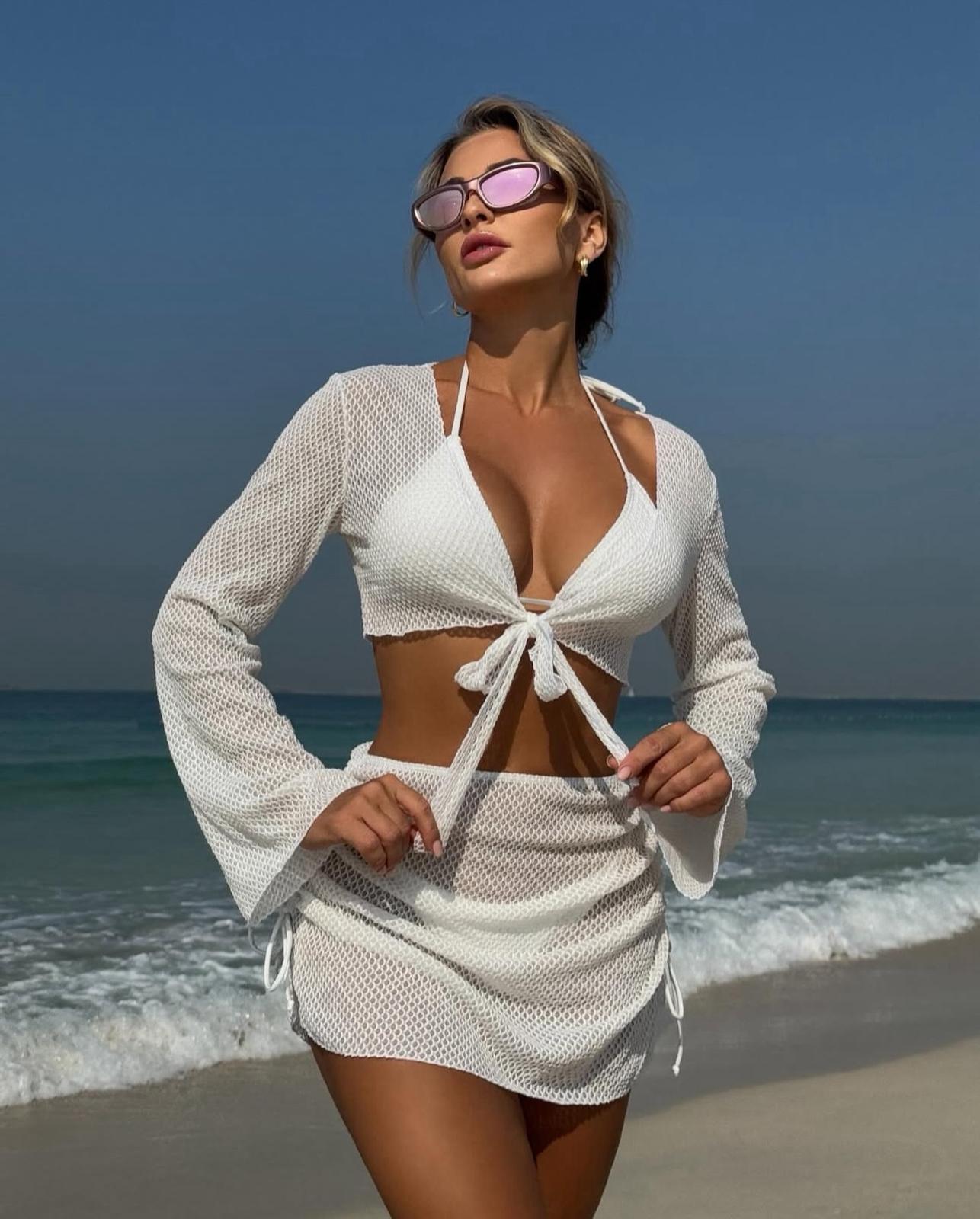 Mesh Bikini Set