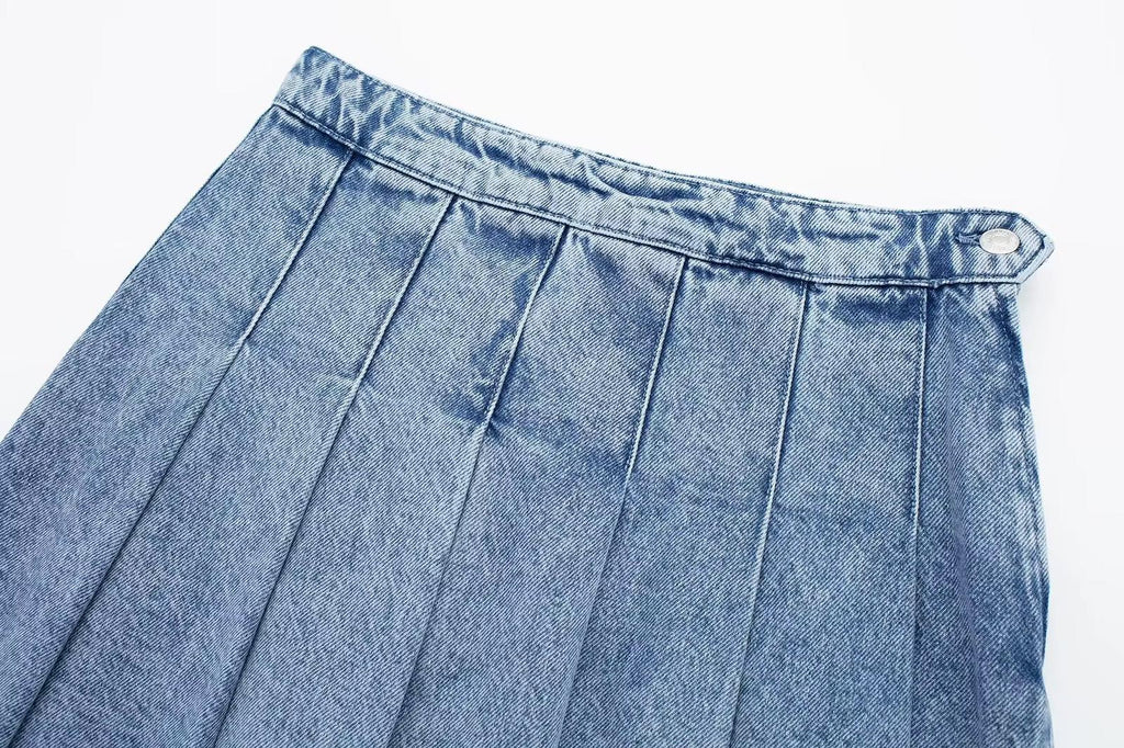 Mini Denim Skirt