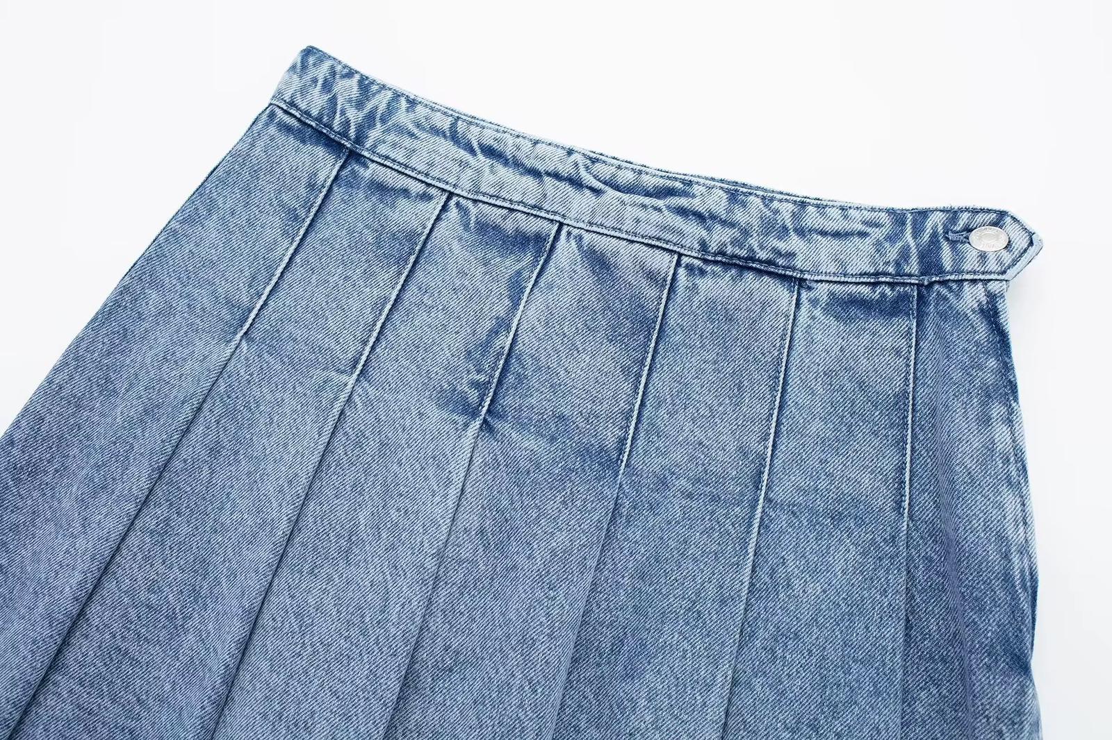 Mini Denim Skirt