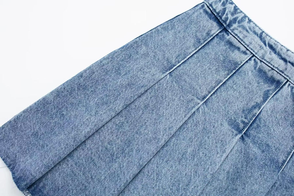Mini Denim Skirt