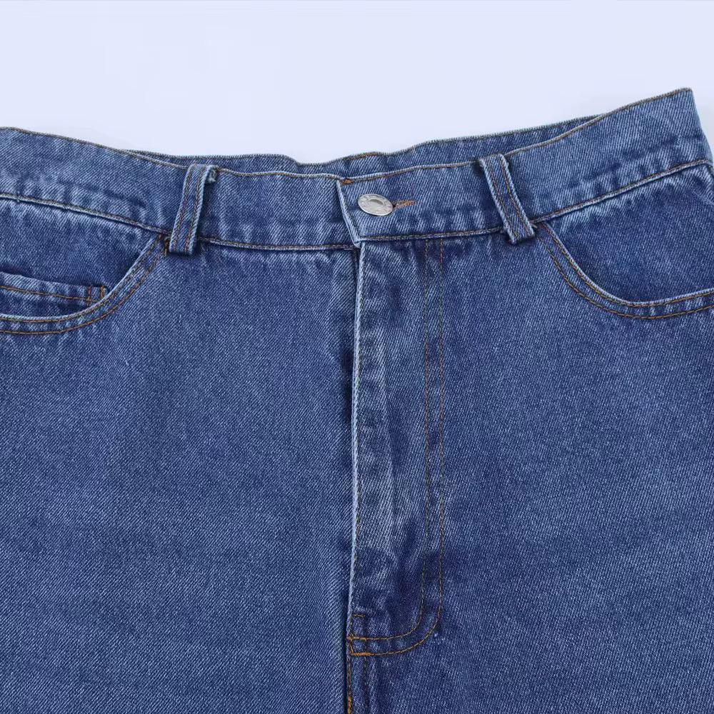 Wide leg - high waist jeans