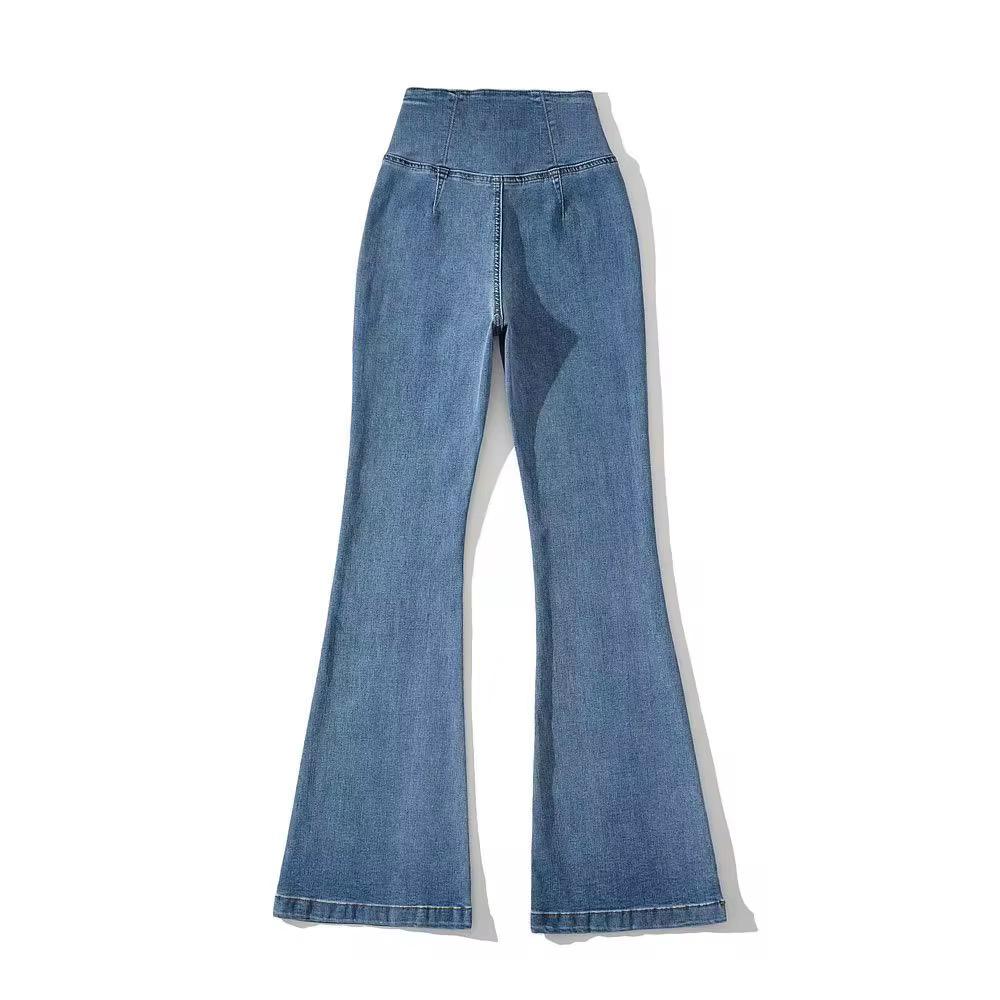 Skinny flare jeans