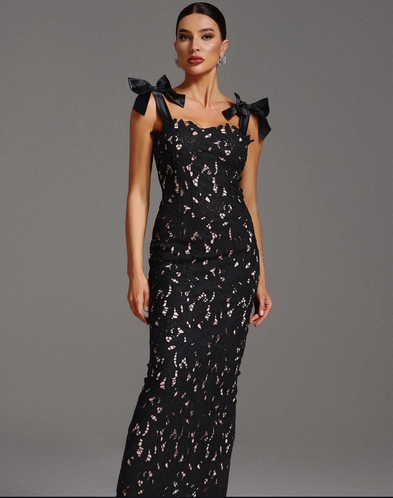 Noir Elegance Dress - MD Fashionwear