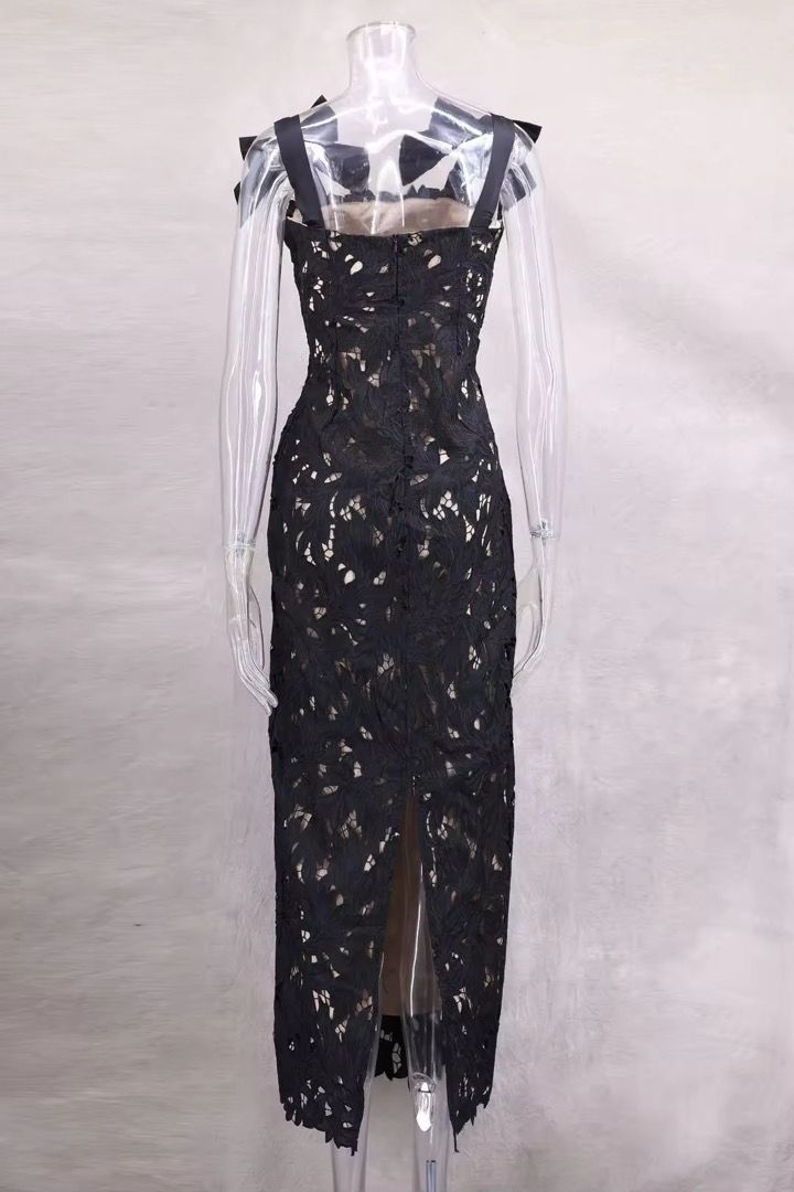 Noir Elegance Dress - MD Fashionwear