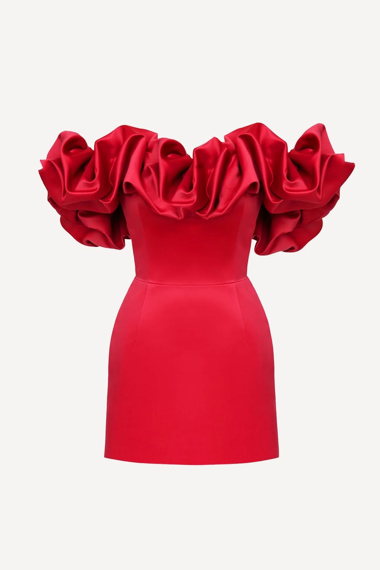 Ruffle Mini Dress - MD Fashionwear